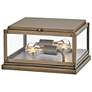 1_Hinkley Max 7 1/2"H Burnished Bronze LED Outdoor Pier Light