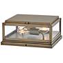 2_Hinkley Max 7 1/2"H Burnished Bronze LED Outdoor Pier Light more views