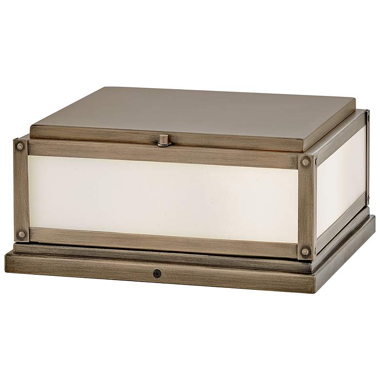 Image 6 Hinkley Max 7 1/2"H Burnished Bronze LED Outdoor Pier Light more views