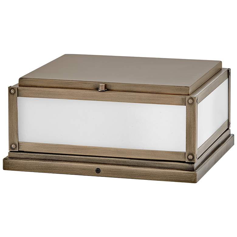 Image 7 Hinkley Max 7 1/2"H Burnished Bronze LED Outdoor Pier Light more views