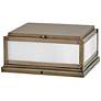7_Hinkley Max 7 1/2"H Burnished Bronze LED Outdoor Pier Light more views