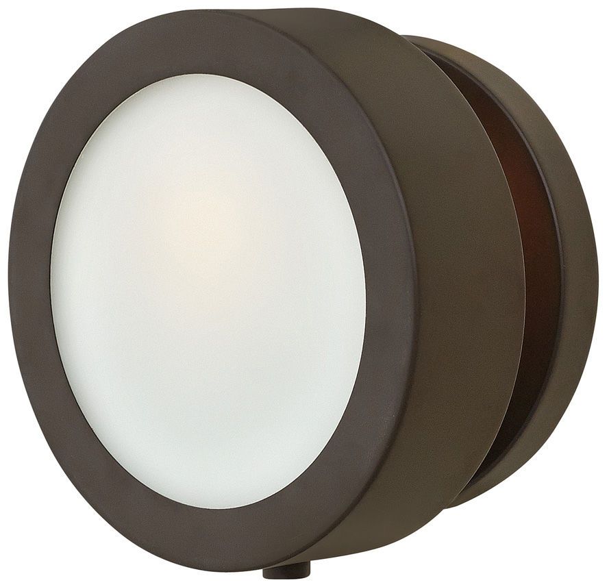 Image Hinkley Mercer 6 3/4" High Oil-Rubbed Bronze Wall Sconce