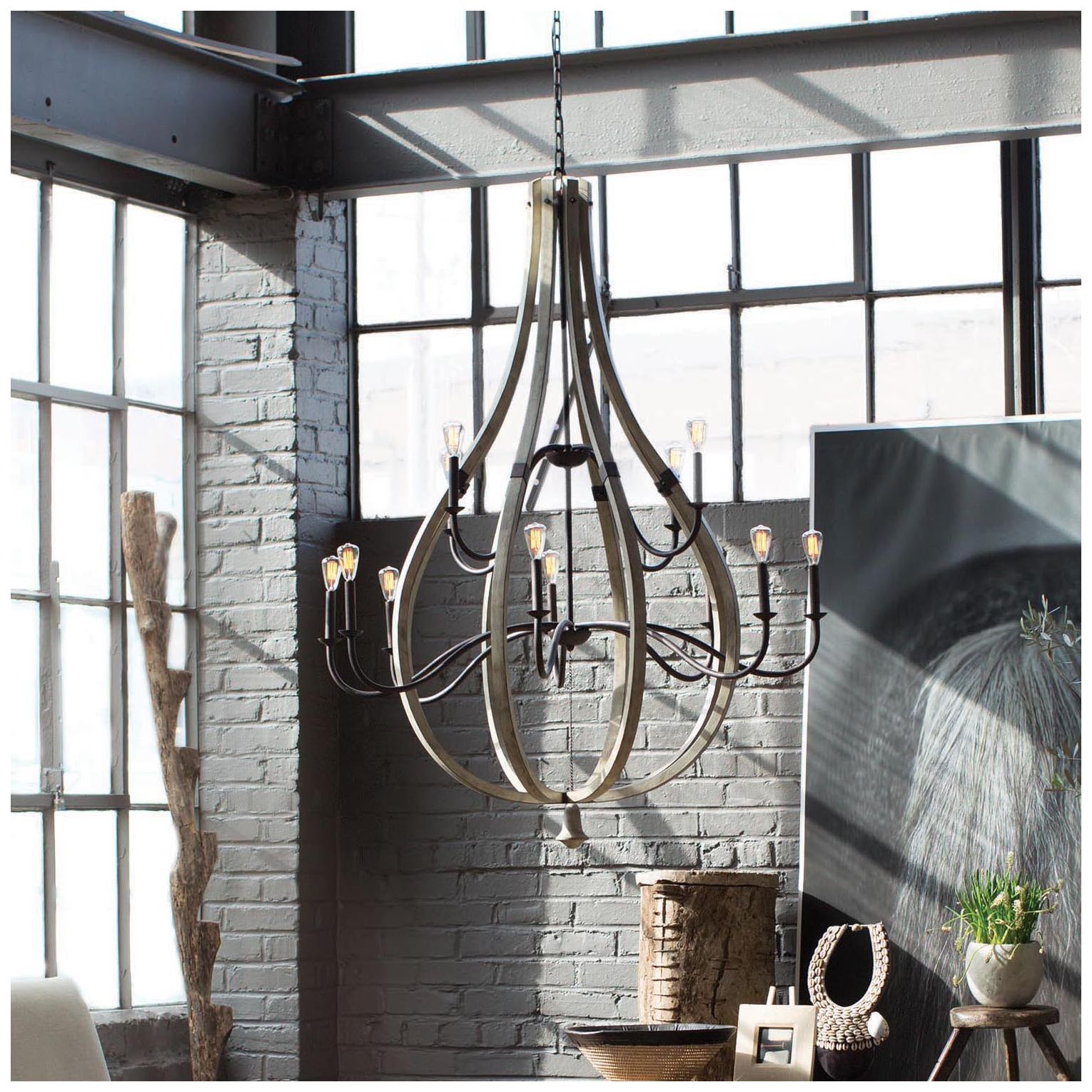 Hinkley- Middlefield Extra Large Open Frame Two Tier