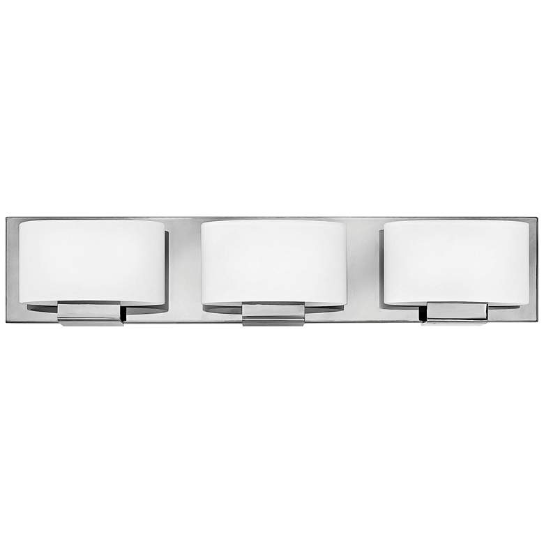 Image 1 Hinkley Mila 24" Wide Chrome 3-Light Bath Light