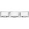 Hinkley Mila 24" Wide Chrome 3-Light LED Bath Light