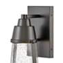 3_Hinkley Miles 12" High Black LED Outdoor Wall Light more views