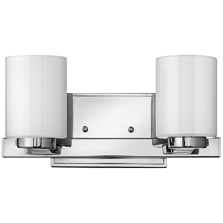 Image 1 Hinkley Miley 13" Wide Chrome 2-Light Bath Light