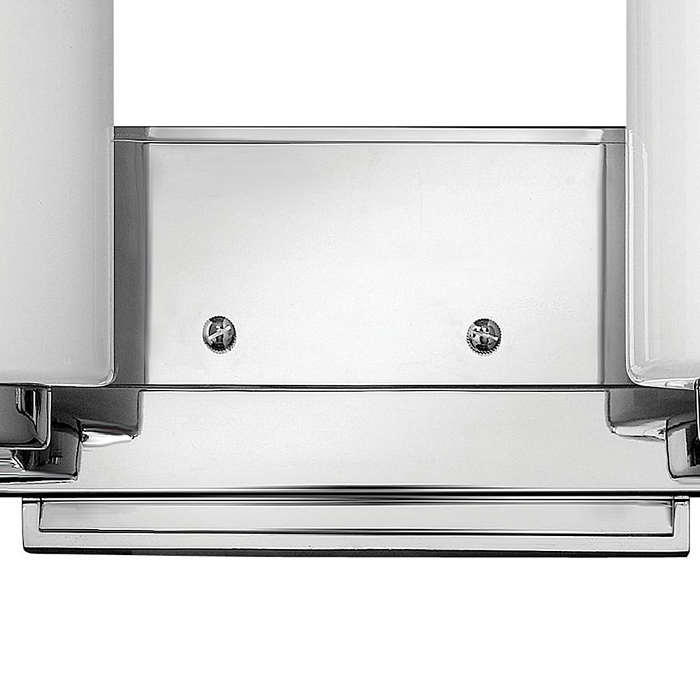 Image 6 Hinkley Miley 13" Wide Chrome 2-Light Bath Light more views