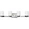 Hinkley Miley 30" Wide Brushed Nickel 4-Light Bath Light