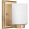 Hinkley Miley 6 1/2" High Brushed Caramel Wall Sconce