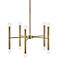 Hinkley Millie 24" Wide Lacquered Brass 10-Light Chandelier