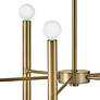 5_Hinkley Millie 24" Wide Lacquered Brass 10-Light Chandelier more views