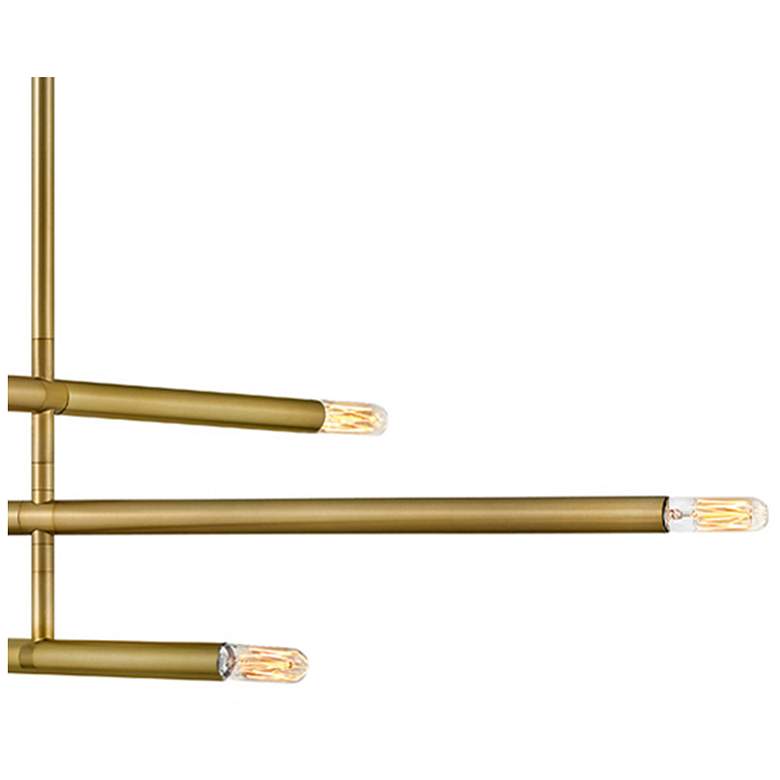 Image 6 Hinkley Millie 35 3/4" Wide Lacquered Brass 6-Light Pendant more views