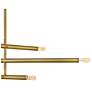 6_Hinkley Millie 35 3/4" Wide Lacquered Brass 6-Light Pendant more views