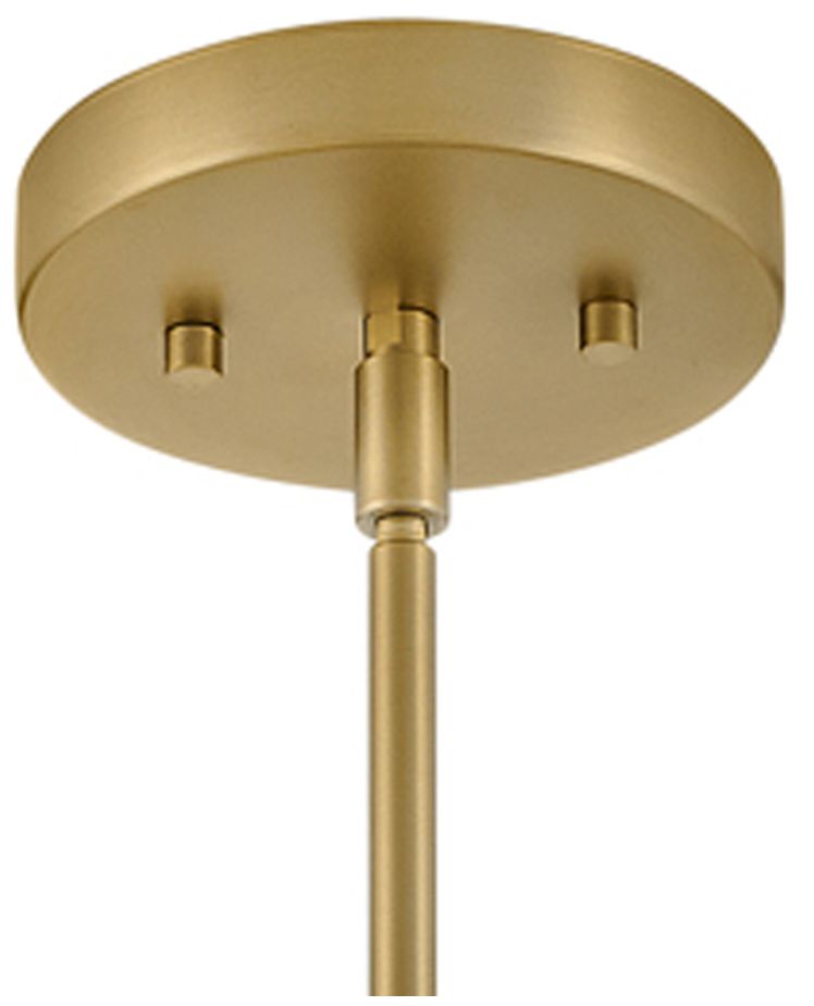 Image 7 Hinkley Milo 16" Wide Lacquered Brass and Blue Pendant Light more views