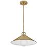 4_Hinkley Milo 16" Wide Lacquered Brass Pendant Light more views