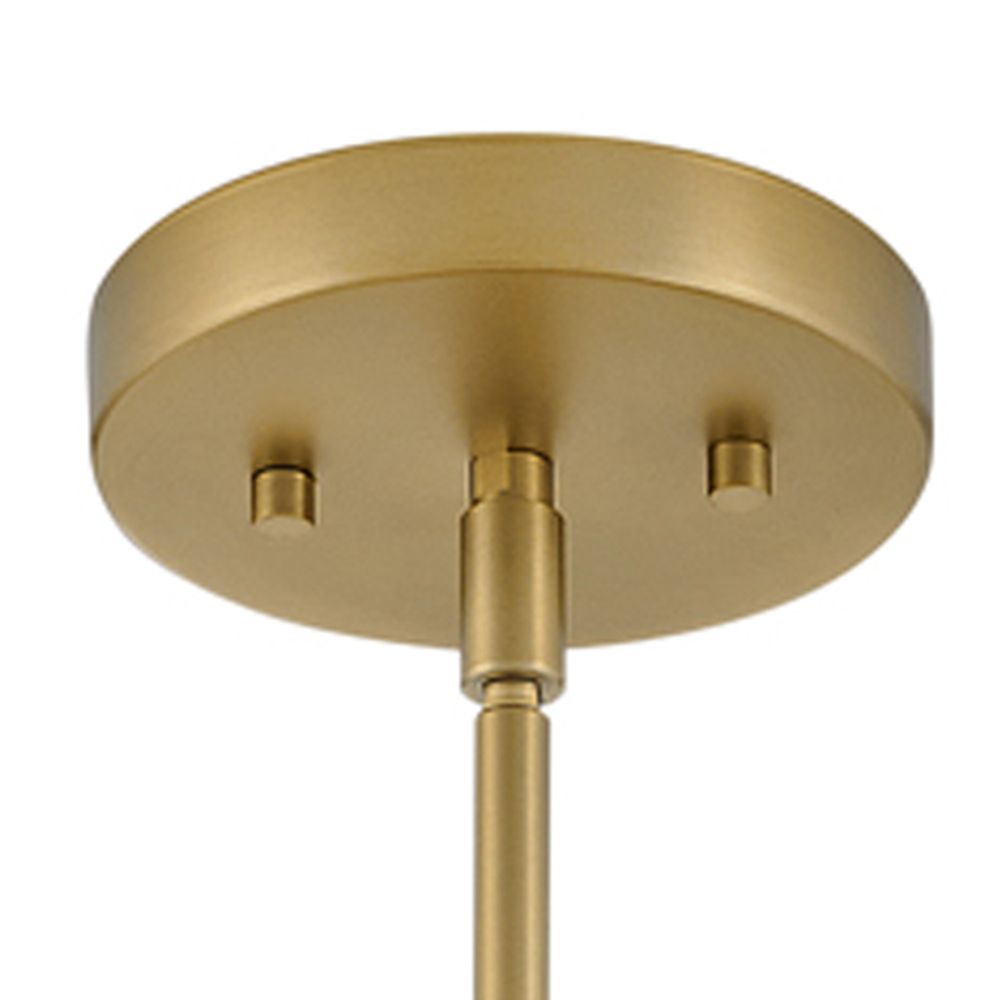 Hinkley Milo 16" Wide Lacquered Brass Pendant Light