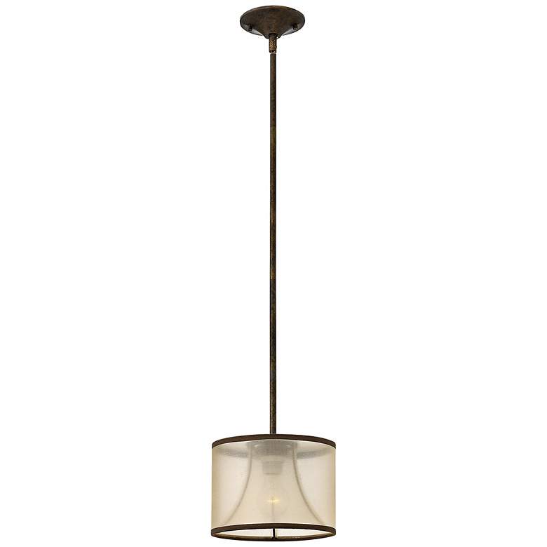 Image 3 Hinkley Mime 9" Wide French Bronze Mini Pendant Chandelier more views