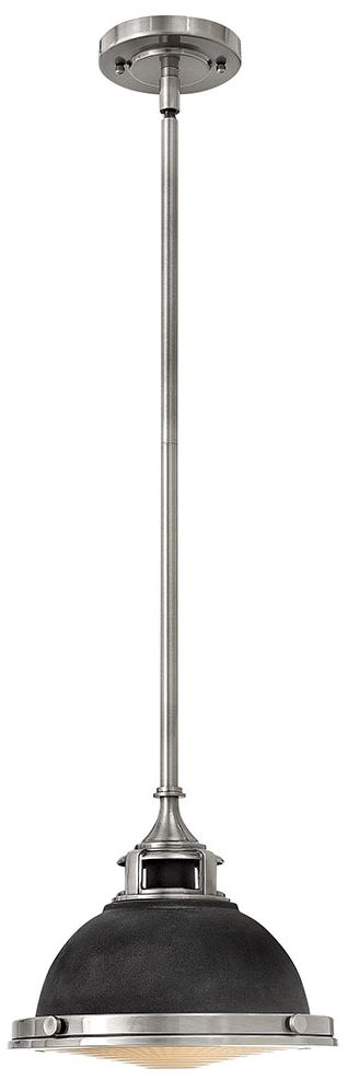 Thumbnail1 of Hinkley Mini-Pendant Amelia Small Pendant 11.5" Aged Zinc