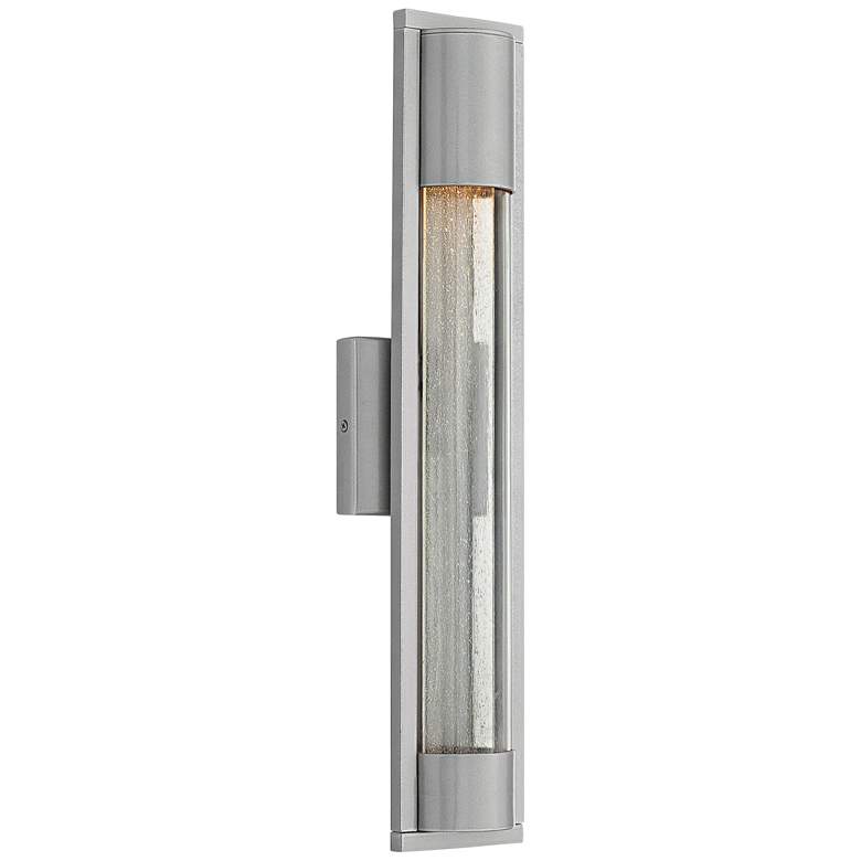 Image 1 Hinkley Mist 22" High Titanium Outdoor Wall Light