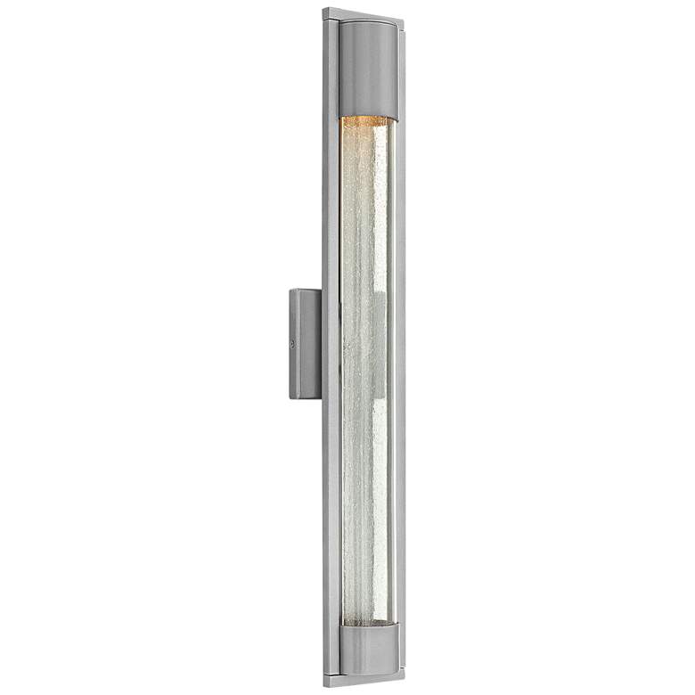 Image 1 Hinkley Mist 28 1/2 inch High Titanium Outdoor Wall Light