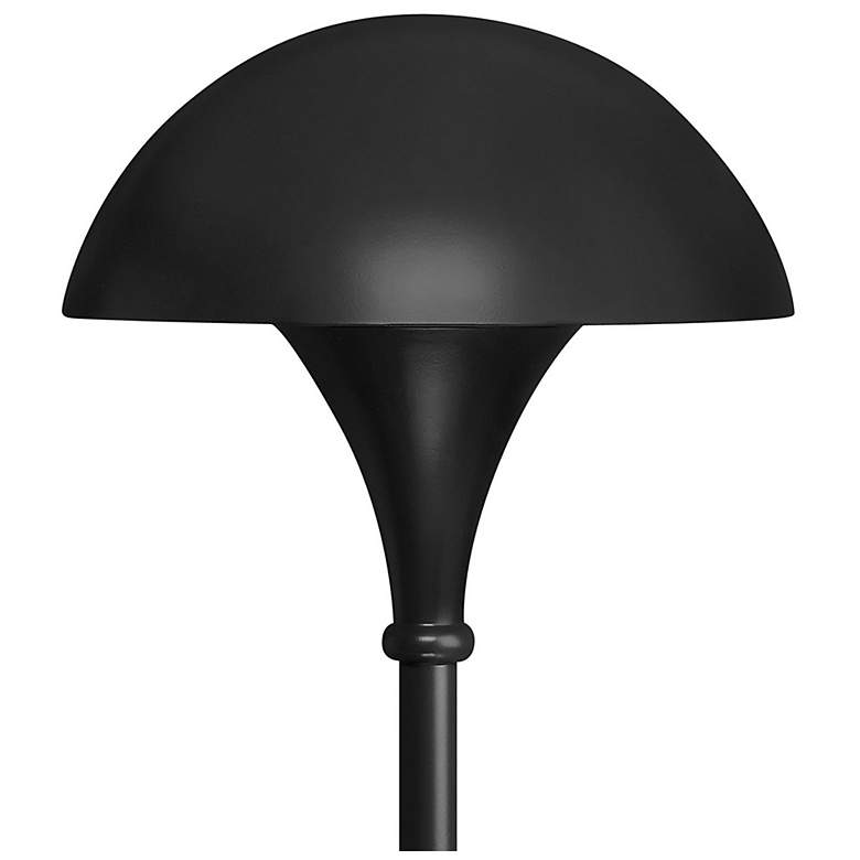Image 7 Hinkley Modern Dome 26" High Black Hardwired Landscape Path Light more views