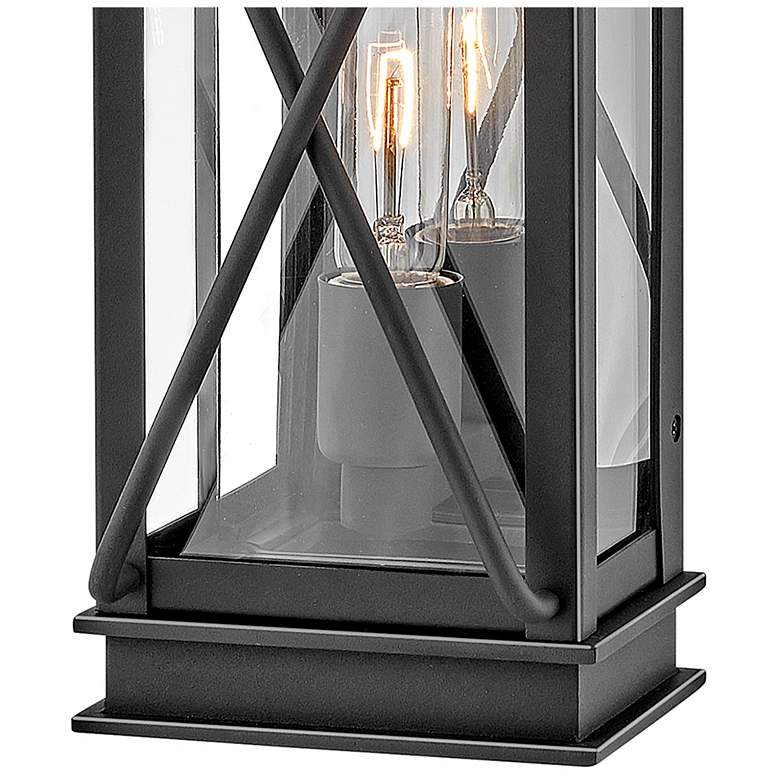 Image 5 Hinkley Montecito 15" High Museum Black Outdoor Wall Light more views