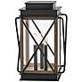 2_Hinkley Montecito 18 1/2" High Black Outdoor Lantern Pier Light more views