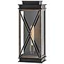 2_Hinkley Montecito 18 3/4" High Black Finish Outdoor Lantern Wall Light more views