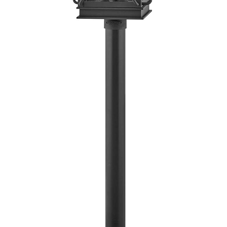 Image 4 Hinkley Montecito 20 1/2"H Museum Black Outdoor Post Light more views