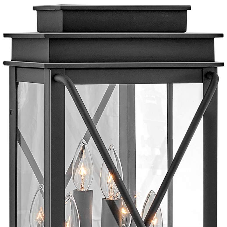 Image 3 Hinkley Montecito 22" High Museum Black Outdoor Wall Light more views