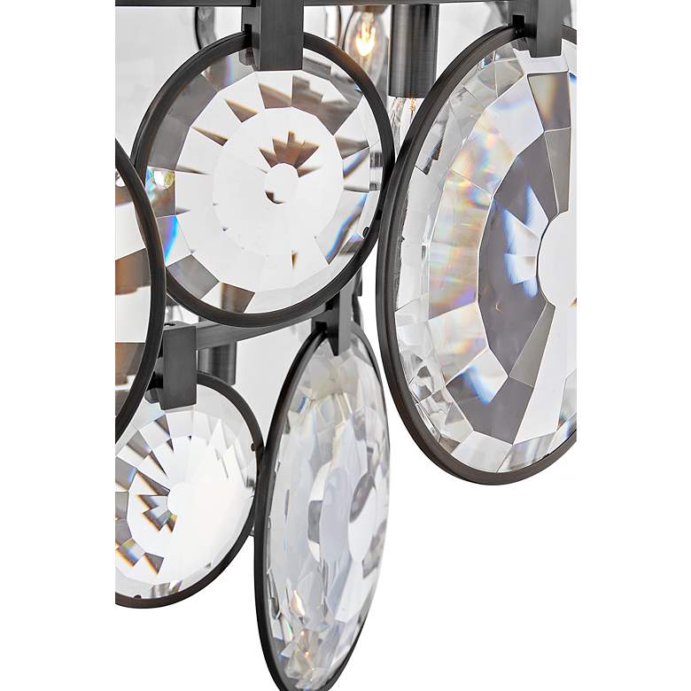 Image 4 Hinkley Nala 40" Wide Black 15-Light Tiered Chandelier more views