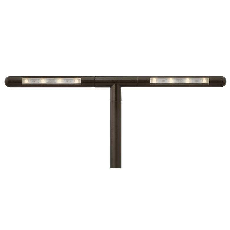 Image 1 Hinkley Nexus 19 1/2" Wide Adjustable Bronze LED Path Light