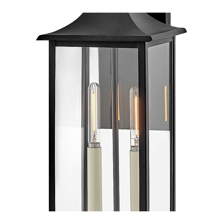 Image 2 Hinkley Nolan 21 1/2" High Black 2-Light Outdoor Wall Light more views
