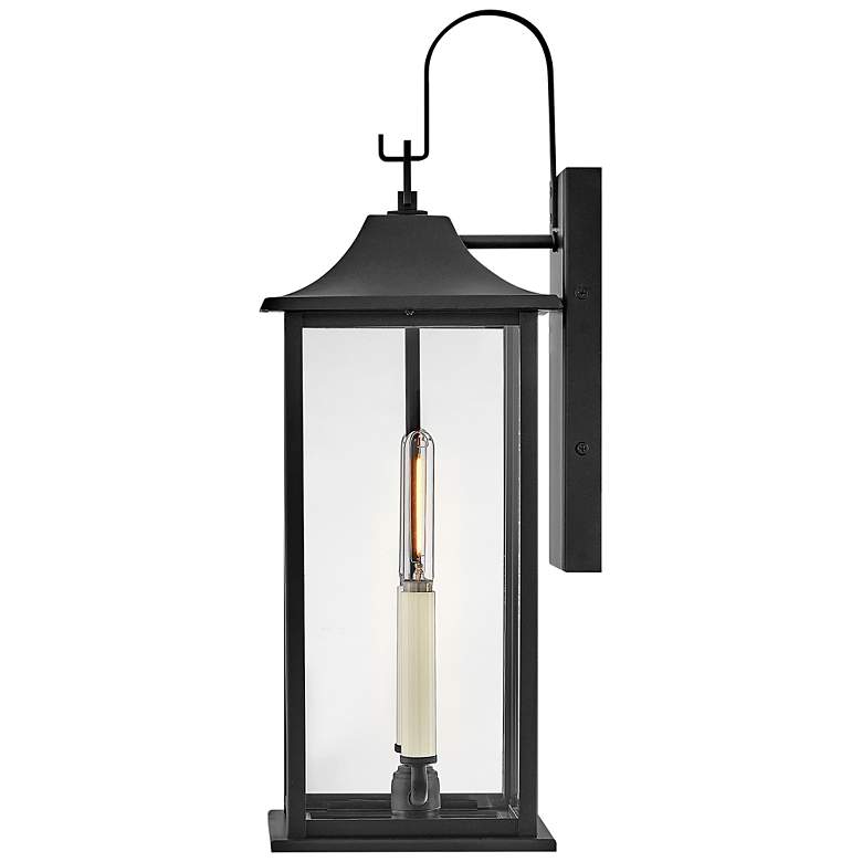 Image 5 Hinkley Nolan 21 1/2" High Black 2-Light Outdoor Wall Light more views