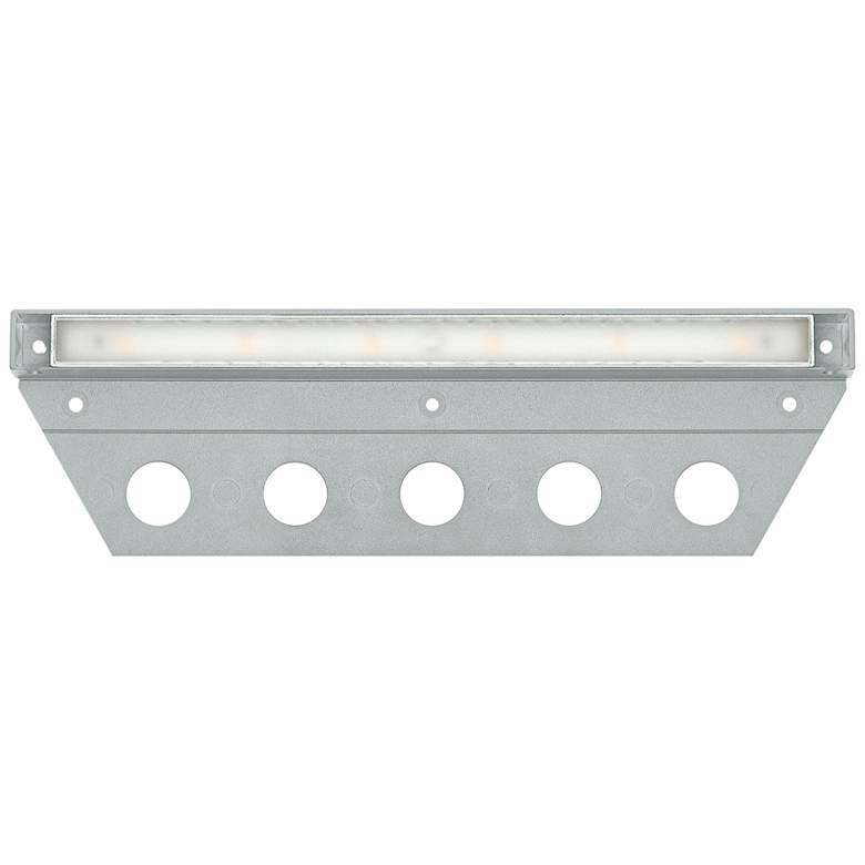 Image 1 Hinkley Nuvi 10 inch Wide Titanium LED Landscape Deck Light