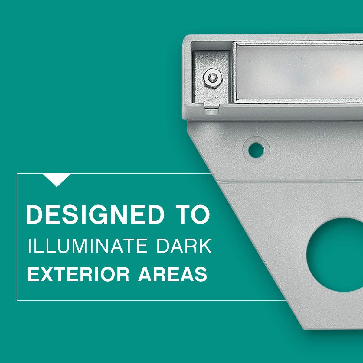 Image 4 Hinkley Nuvi 10" Wide Titanium LED Landscape Deck Light more views