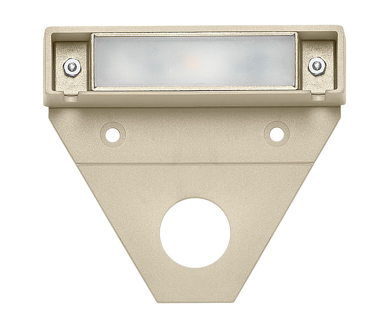 Image 2 Hinkley Nuvi 3 1/4" Wide Sandstone LED Landscape Deck Light more views