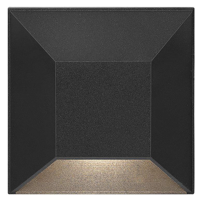 Image 1 Hinkley Nuvi 3" High Black LED Landscape Deck Light