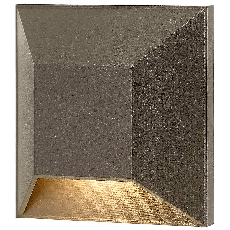 Image 4 Hinkley Nuvi 3" High Bronze ADA LED Deck Wall Sconce more views