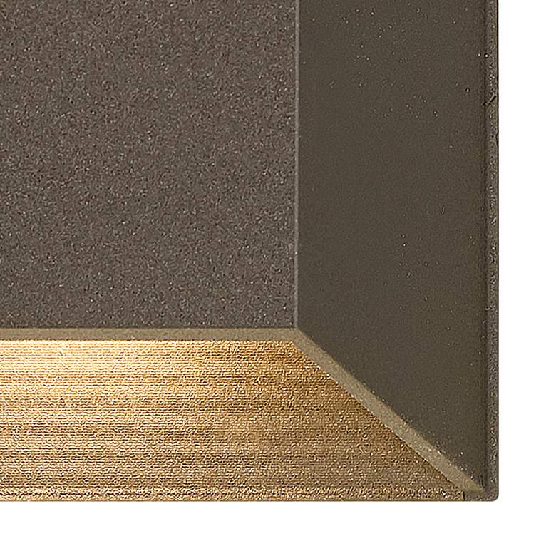 Image 5 Hinkley Nuvi 3" High Bronze ADA LED Deck Wall Sconce more views