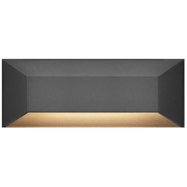 Image 1 Hinkley Nuvi 3" High Large Black LED Outdoor Wall Light