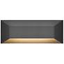 1_Hinkley Nuvi 3" High Large Black LED Outdoor Wall Light