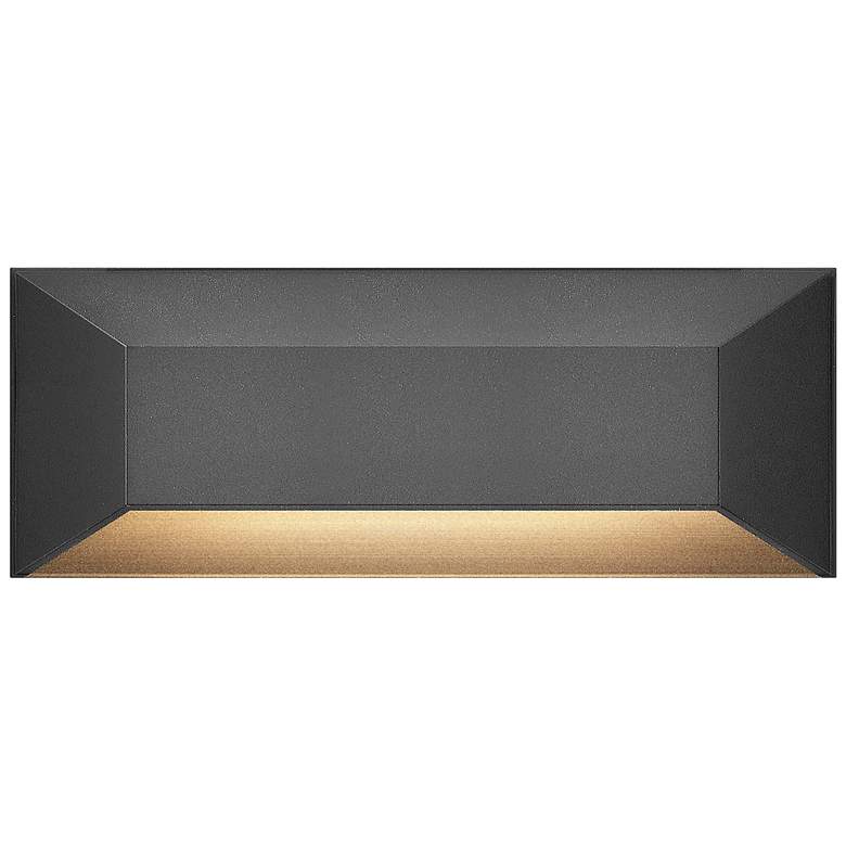 Image 2 Hinkley Nuvi 3" High Large Black LED Outdoor Wall Light more views