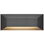 2_Hinkley Nuvi 3" High Large Black LED Outdoor Wall Light more views
