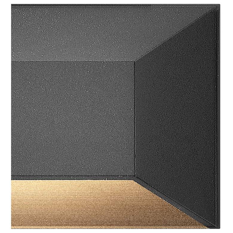 Image 3 Hinkley Nuvi 3" High Large Black LED Outdoor Wall Light more views