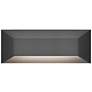 4_Hinkley Nuvi 3" High Large Black LED Outdoor Wall Light more views