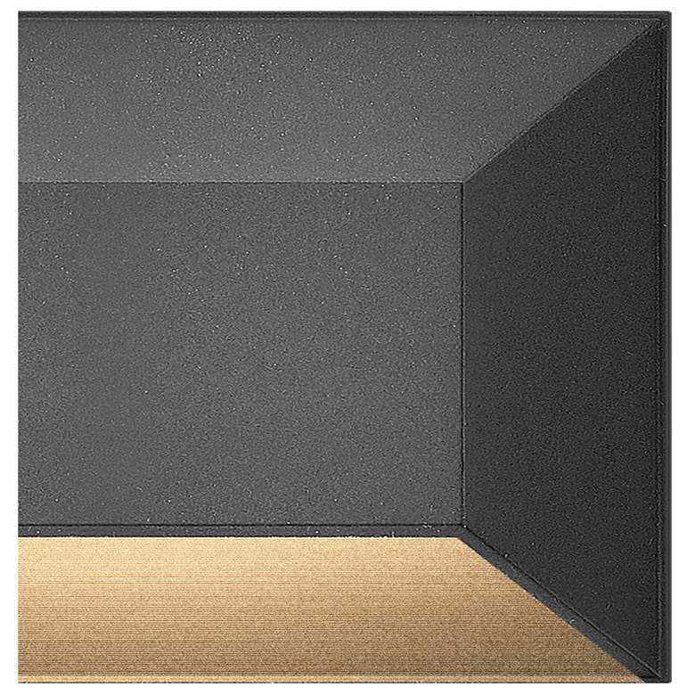 Image 3 Hinkley Nuvi 3" High Medium Black LED Outdoor Wall Light more views