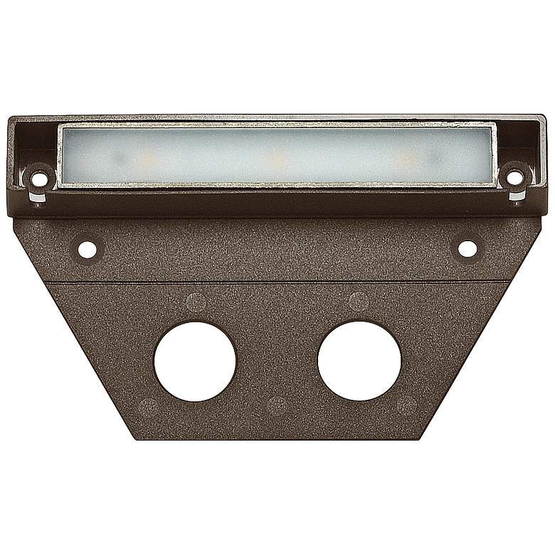 Image 1 Hinkley Nuvi 5 inch Wide Bronze LED Landscape Deck Light