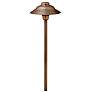 1_Hinkley Oath 17"H Olde Copper LED Landscape Path Light